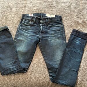 Rogue Territory Blue Slim Straight Jeans